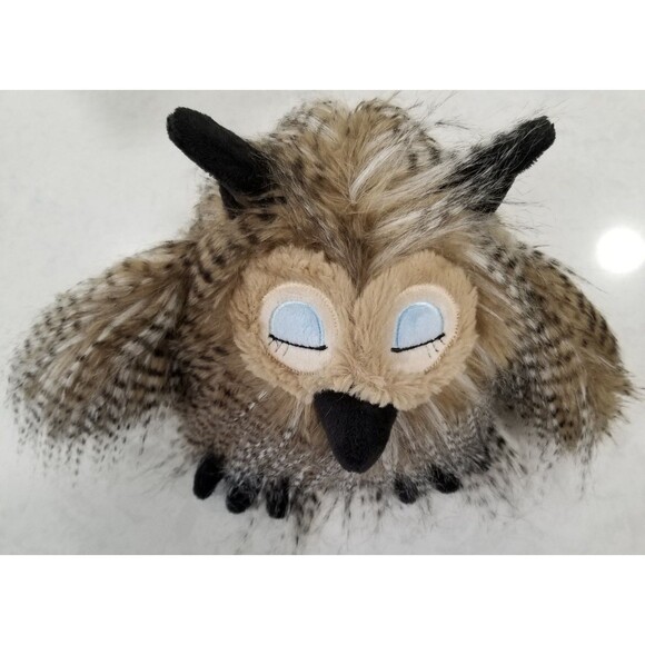 Adventure Planet Plush owl lifelike feathers - Picture 1 of 12